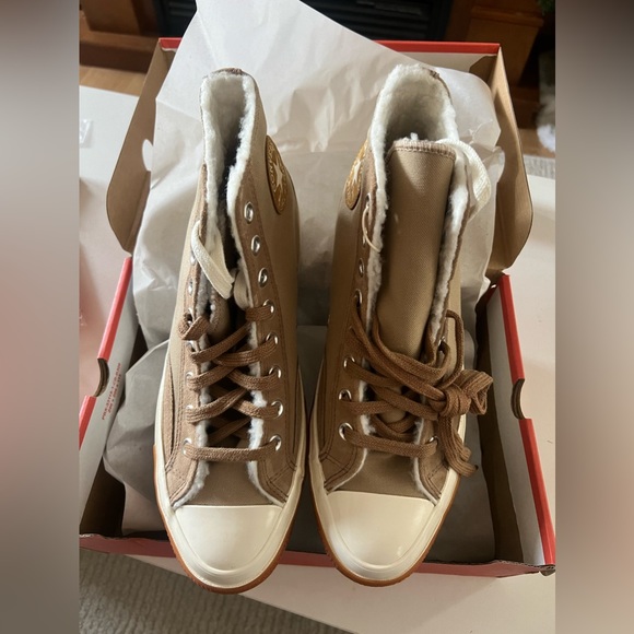 Converse chuck 70 hi tonal unisex sneaker in brown - Picture 11 of 14
